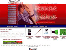 Tablet Screenshot of baseball-excellence.com